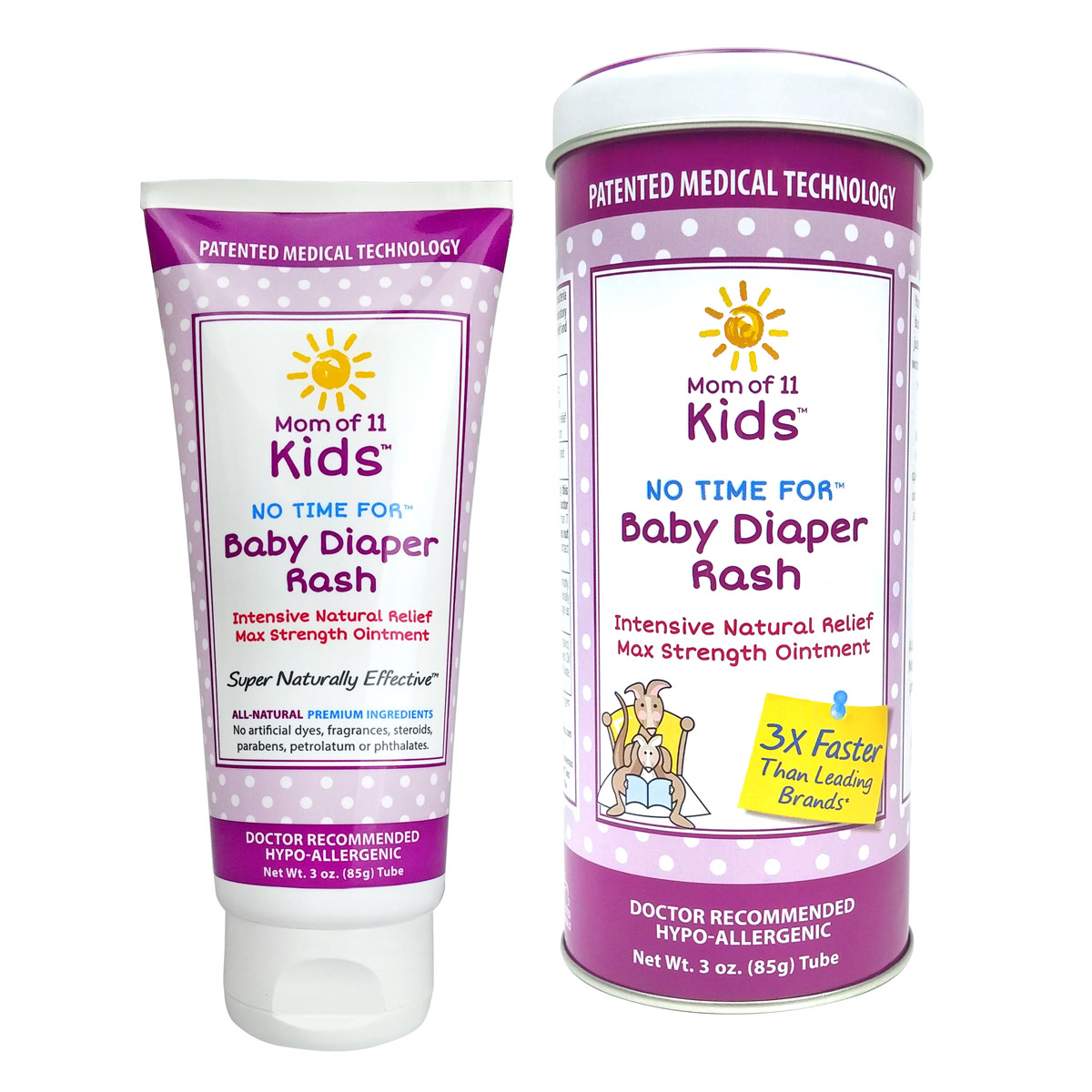 No Time for Baby Diaper Rash